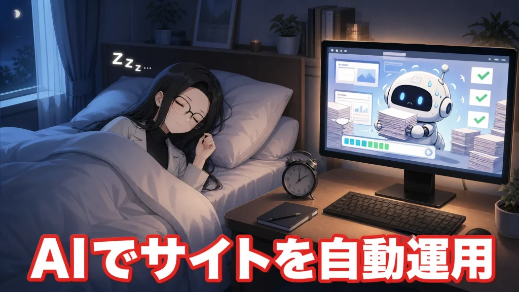 アダルトアフィリエイトサイトを自動化して、放置で毎月数万円が入るようになった話