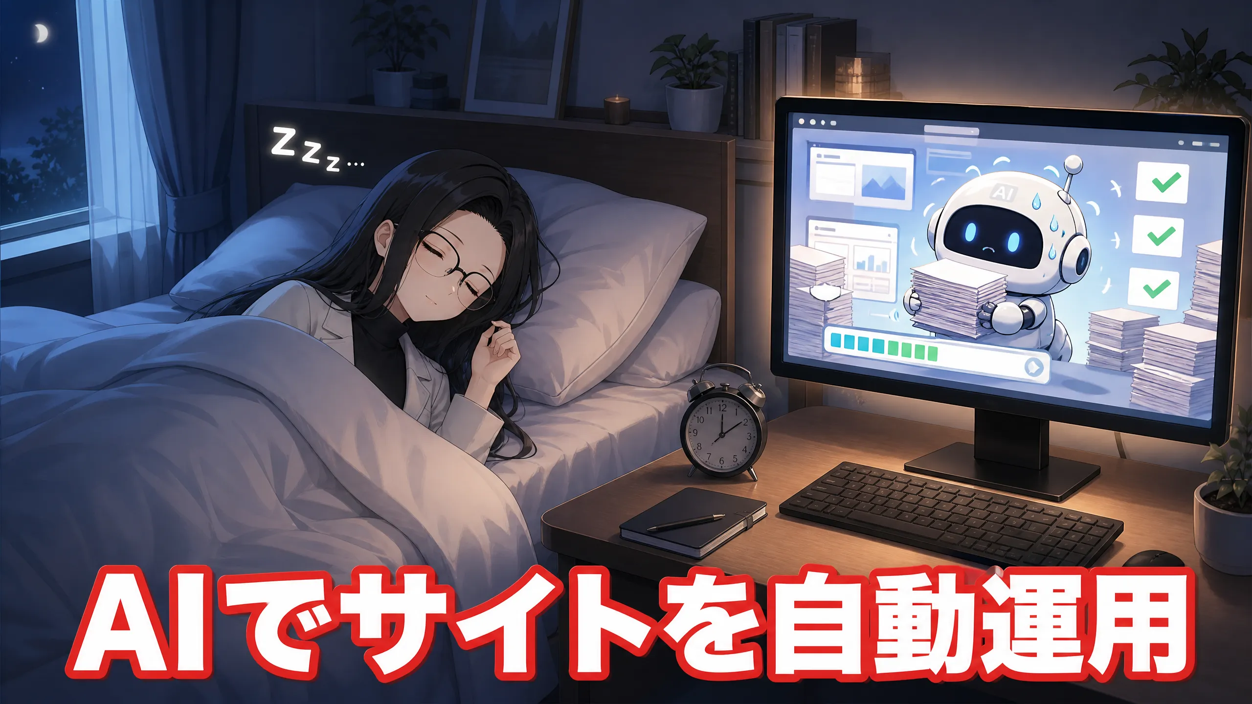 アダルトアフィリエイトサイトを自動化して、放置で毎月数万円が入るようになった話