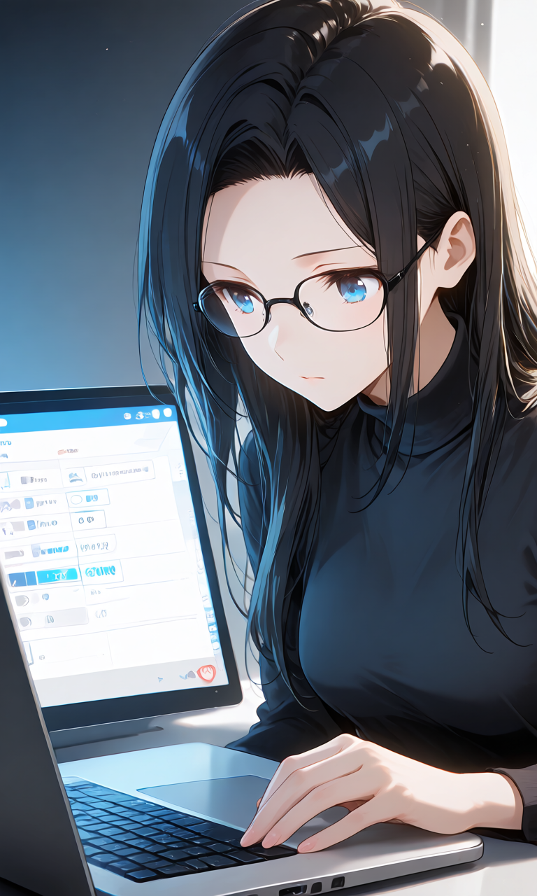 Sousaku.aiのモデルとクレジットを確認してから生成を始める成人クリエイターのイメージイラスト