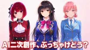 AI二次創作、ぶっちゃけどう？