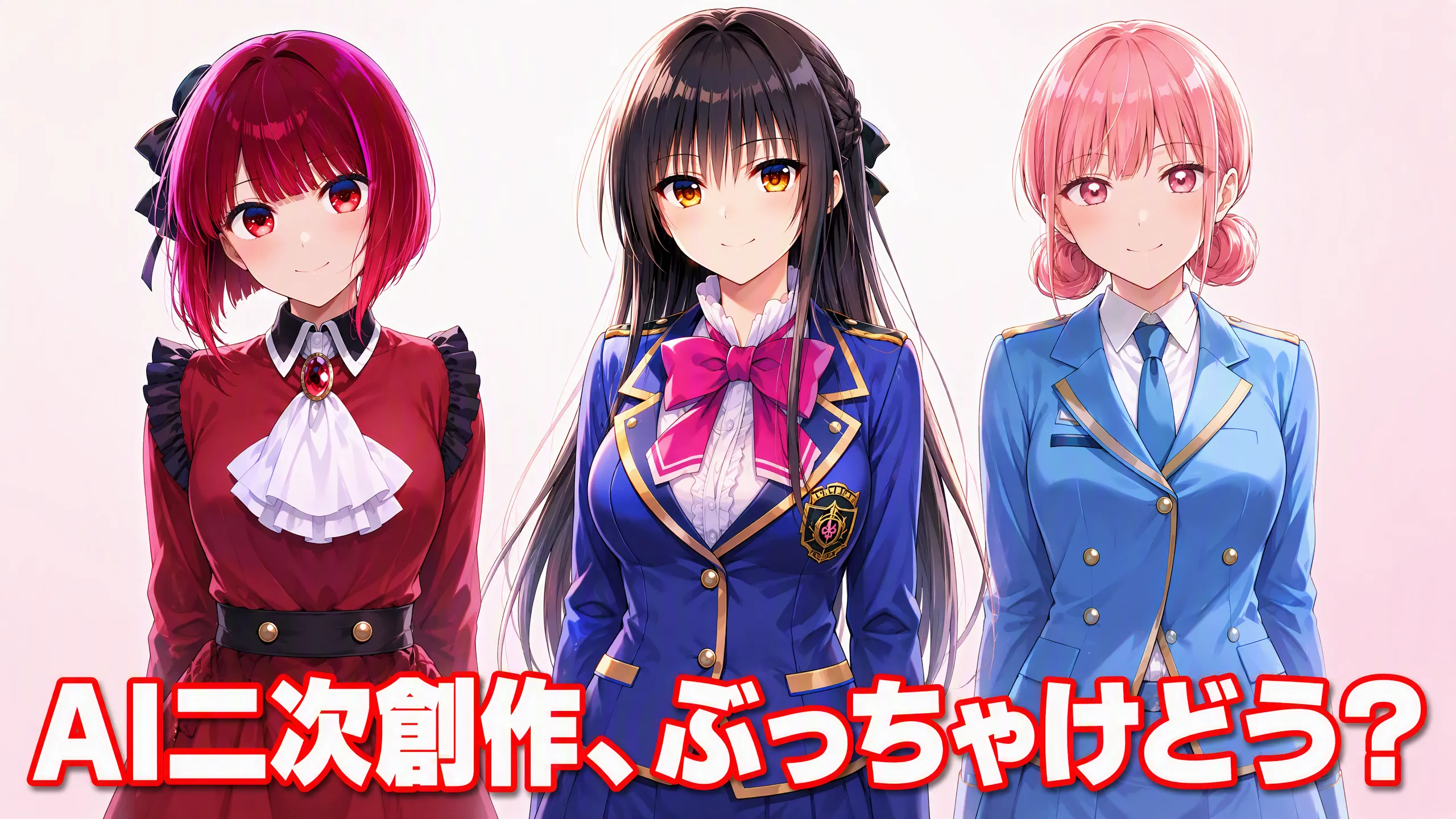 AI二次創作、ぶっちゃけどう？
